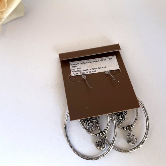 Lucky Brand Rare Vintage Turquoise Drop Earrings - Picture 3 of 6